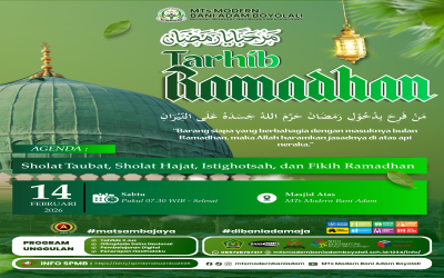 Sambut Bulan Suci dengan Hati Berseri: MTs Modern Bani Adam Gelar Tarhib Ramadhan 1447 H