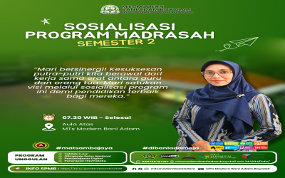 Pererat Sinergi Wali Murid: MTs Modern Bani Adam Gelar Sosialisasi Program Semester Genap dan Pengenalan MA Modern Bani Adam Al Wahid