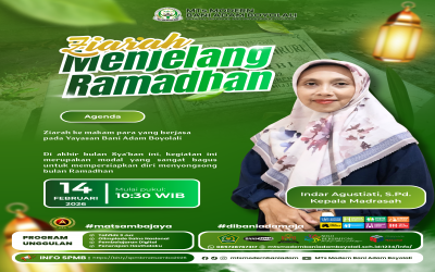 Meneladani Jasa, Menjemput Keberkahan: Guru MTs Modern Bani Adam Laksanakan Ziarah Makam Tokoh Yayasan Menjelang Ramadhan